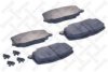 TOYOT 71850517 Brake Pad Set, disc brake